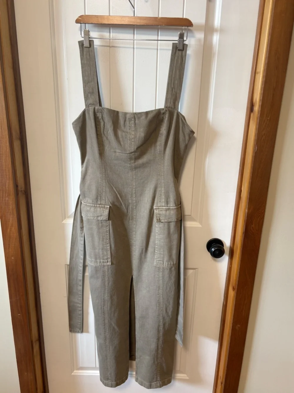 Dynamite Safari Denim Maxi Dress - Picture 6 of 6